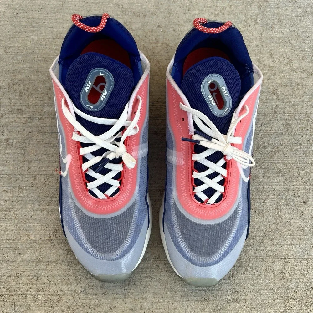 Nike Air Max 2090 USA Chile Red White Blue‎ CT1091-101 US 11.5 Athletic Shoe